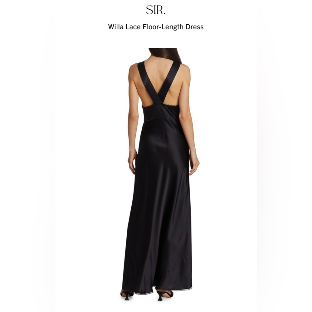 Sir. The Label  - Willa ARIES CUT OUT GOWN Lace Floor-Length dress New w/o tags - Picture 6 of 11